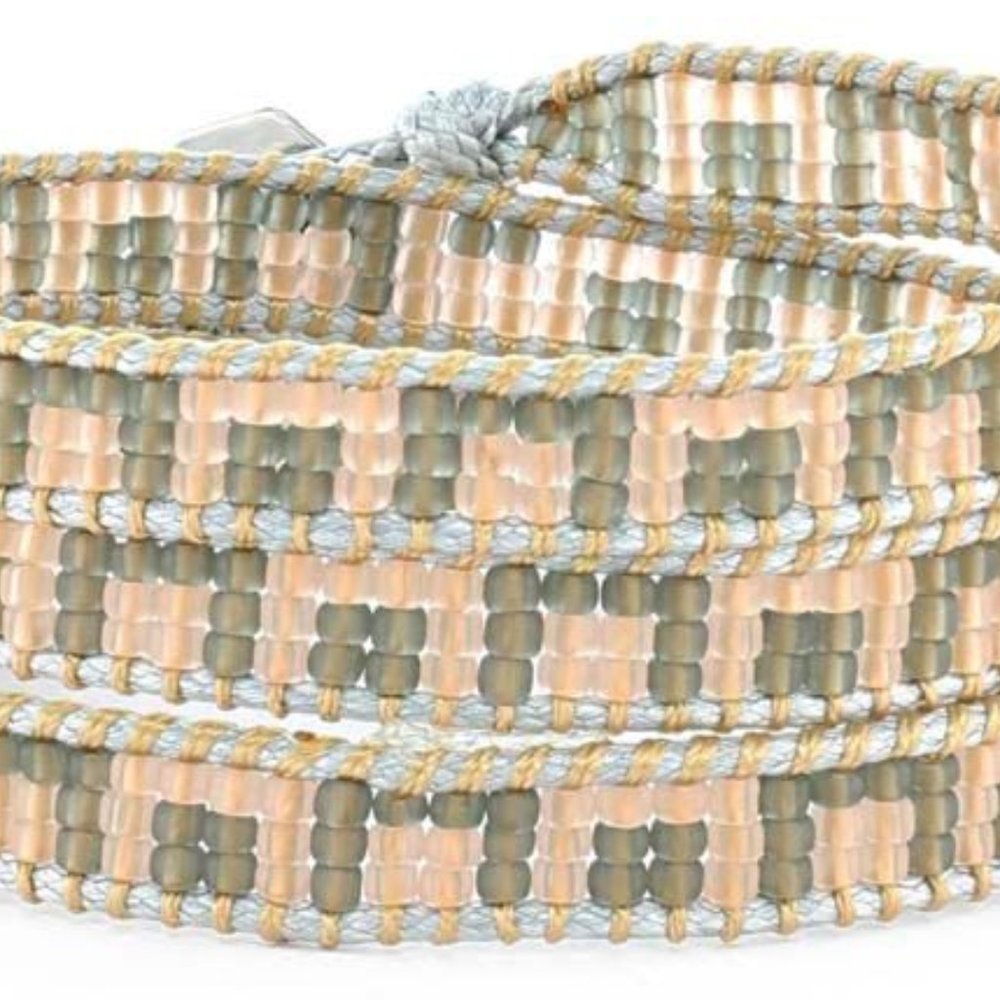 Handmade Miyuki Beads 3 Wraps Bracelet NEW - Picture 6 of 6